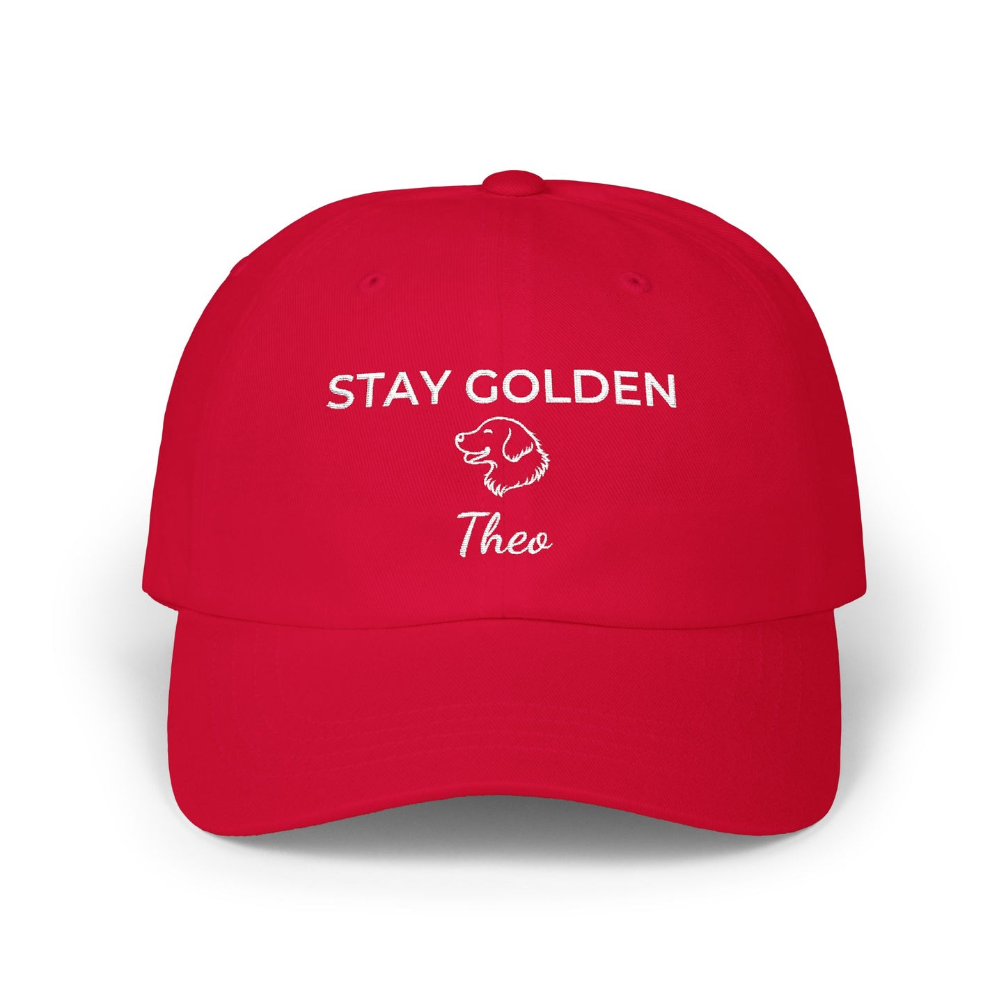 Personalized Dad Hat – Named for Your Dog | Golden Retriever Gift