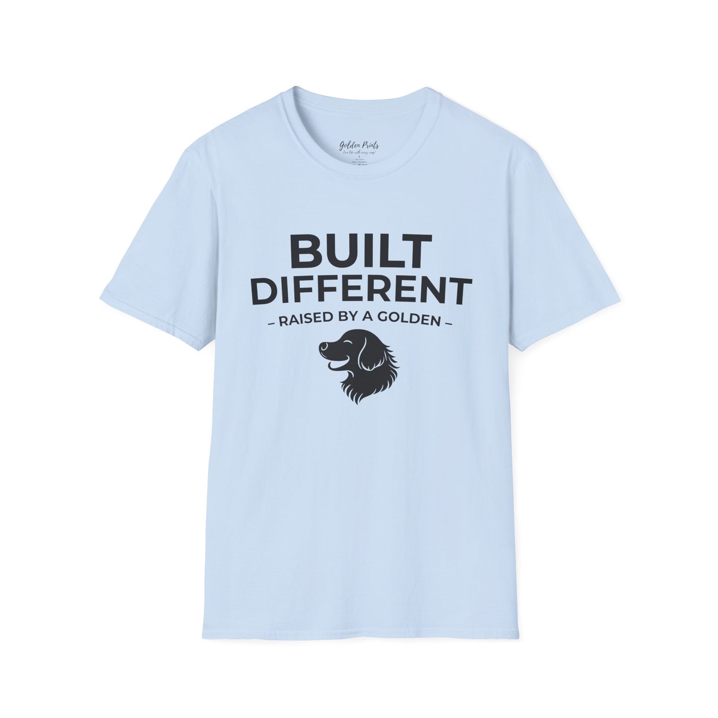 Built Different. Raised by a Golden | T-Shirt