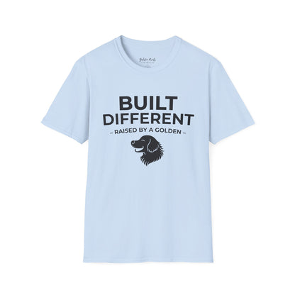 Built Different. Raised by a Golden | T-Shirt