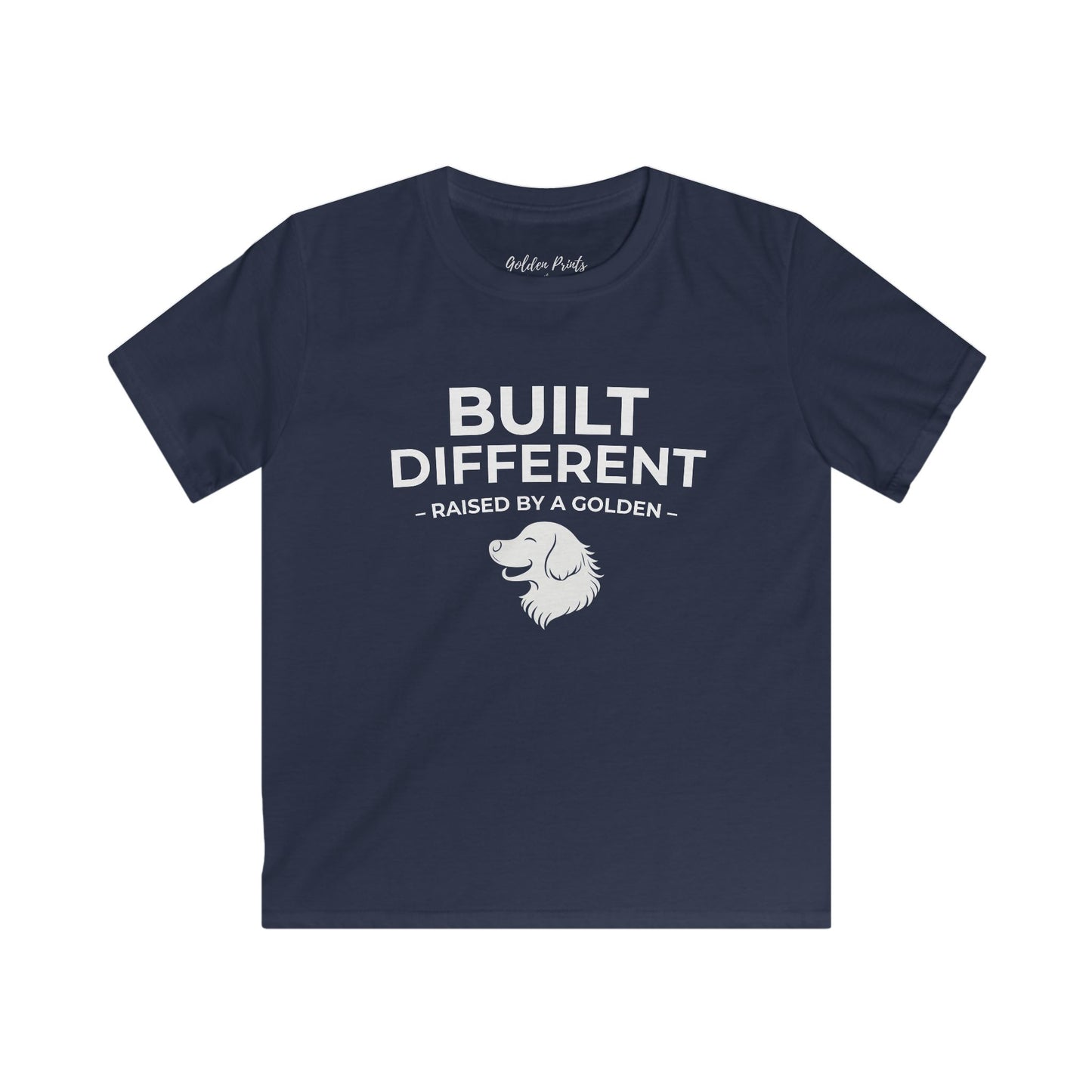 Built Different. Raised by a Golden | Youth Sweatshirt