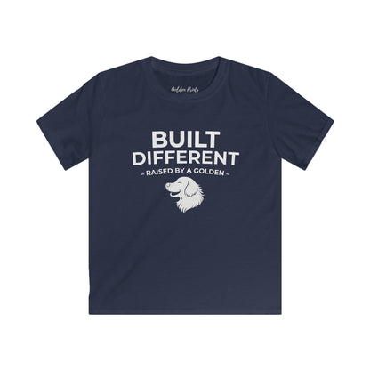 Built Different. Raised by a Golden | Youth Sweatshirt
