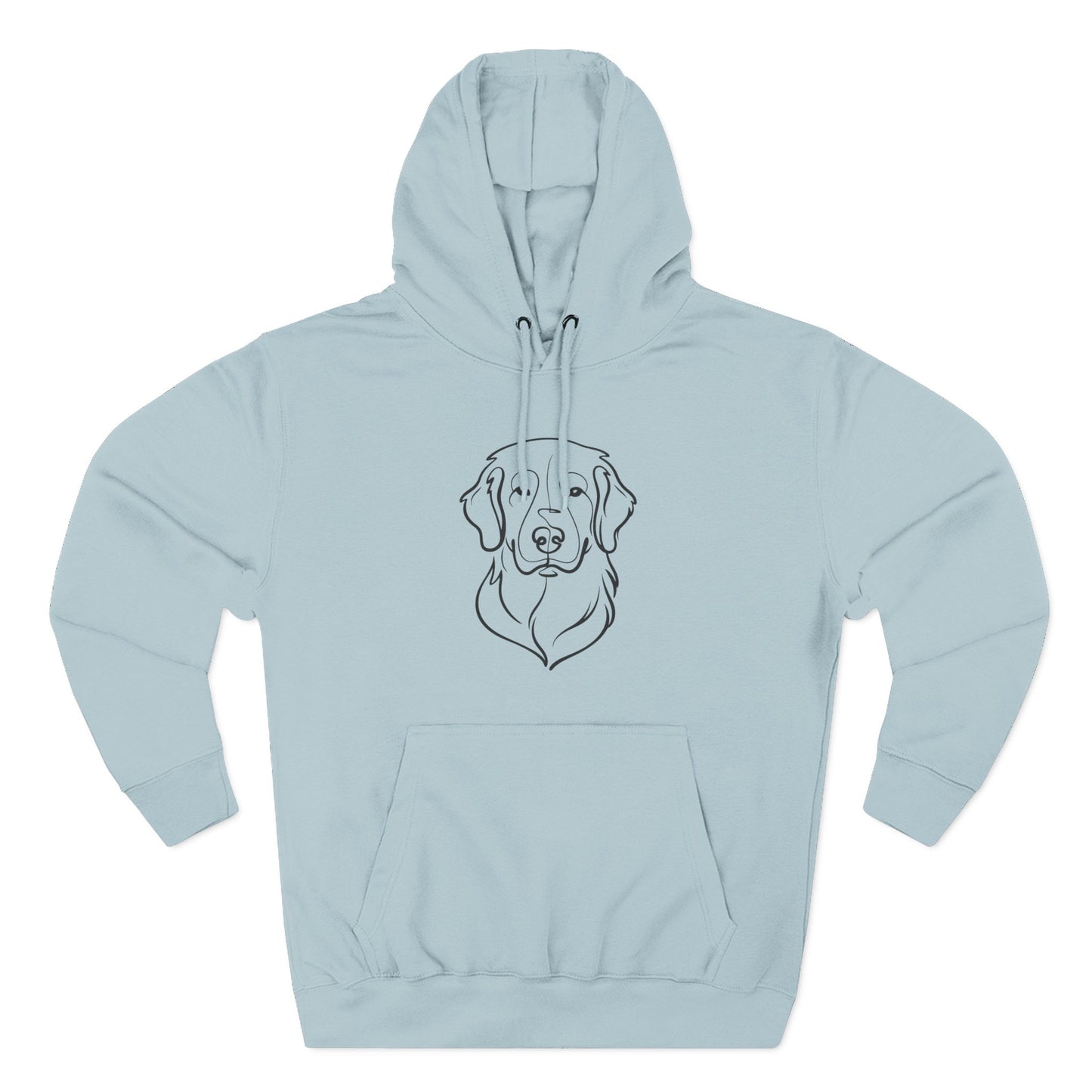 Line Art Three-Panel | Hoodie