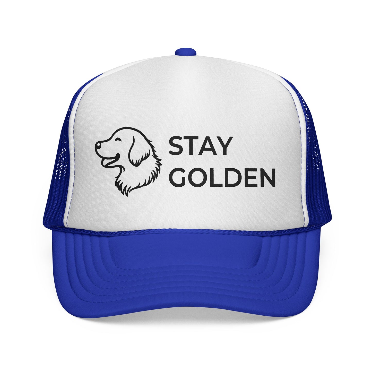 Stay Golden Retriever Trucker Hat - Perfect Gift for Golden Retriever Lovers