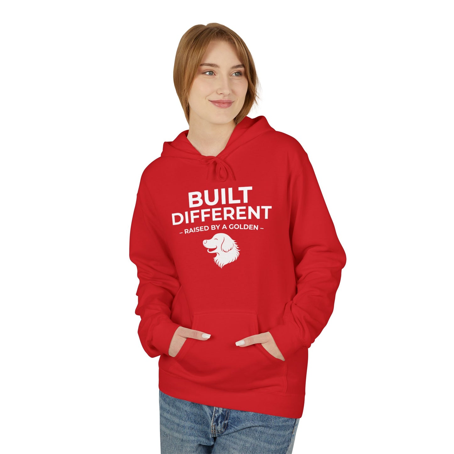 Built Different. Raised by a Golden | Hoodie