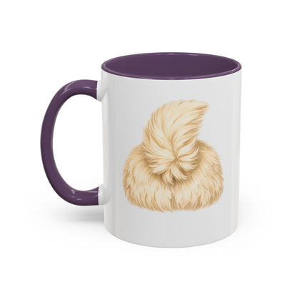Personalized English Cream Golden Retriever Coffee Mug with Custom Dog Name (11oz & 15oz)