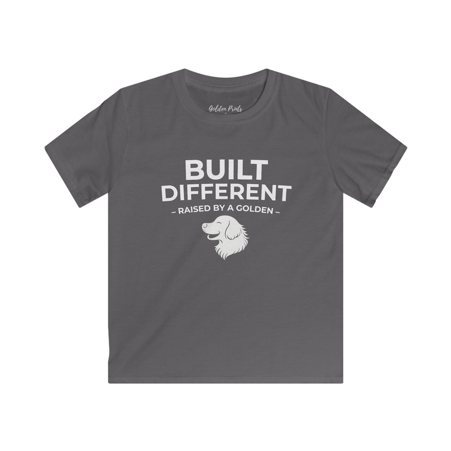 Built Different. Raised by a Golden | Youth Sweatshirt