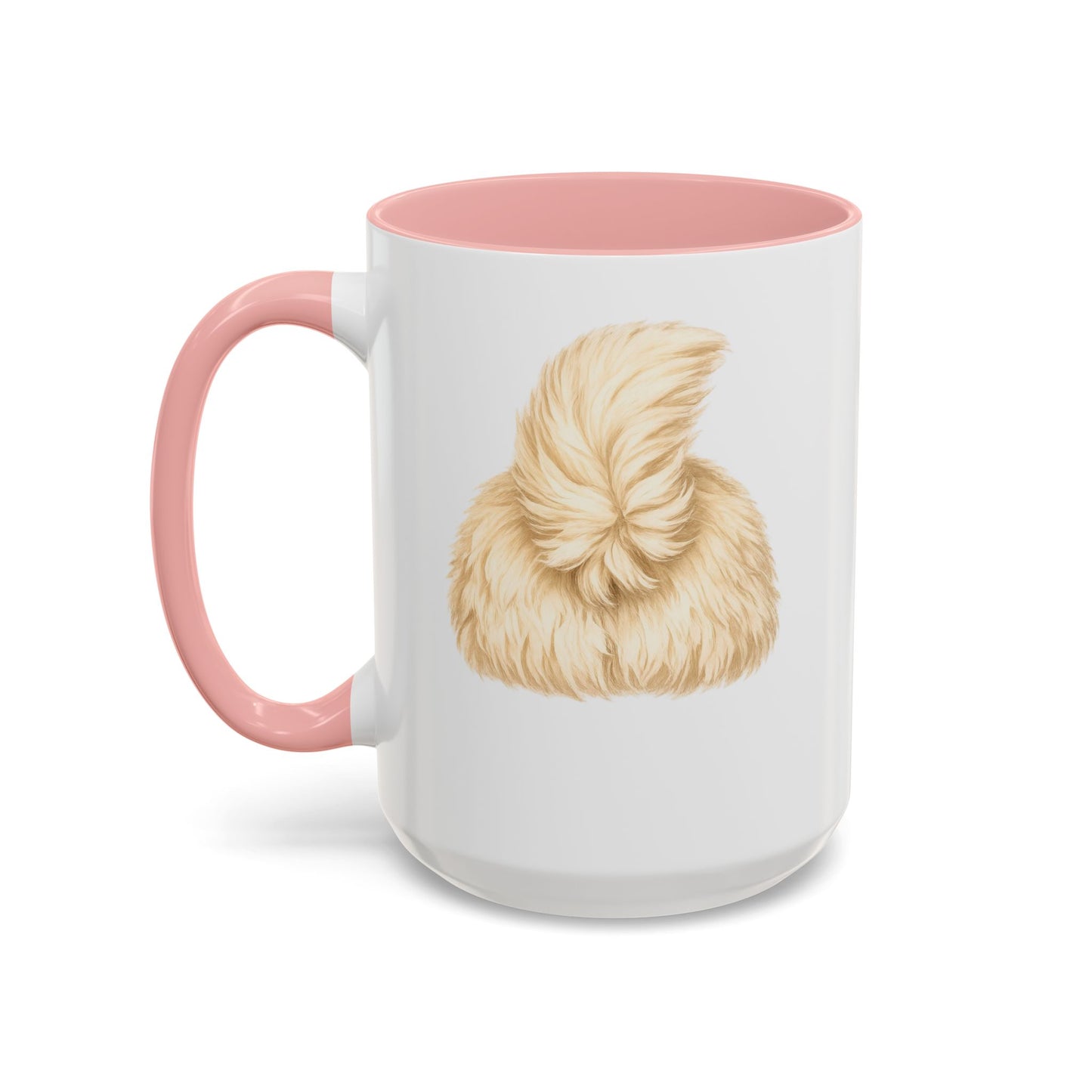 Personalized English Cream Golden Retriever Coffee Mug with Custom Dog Name (11oz & 15oz)
