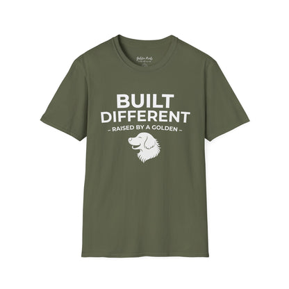 Built Different. Raised by a Golden | T-Shirt