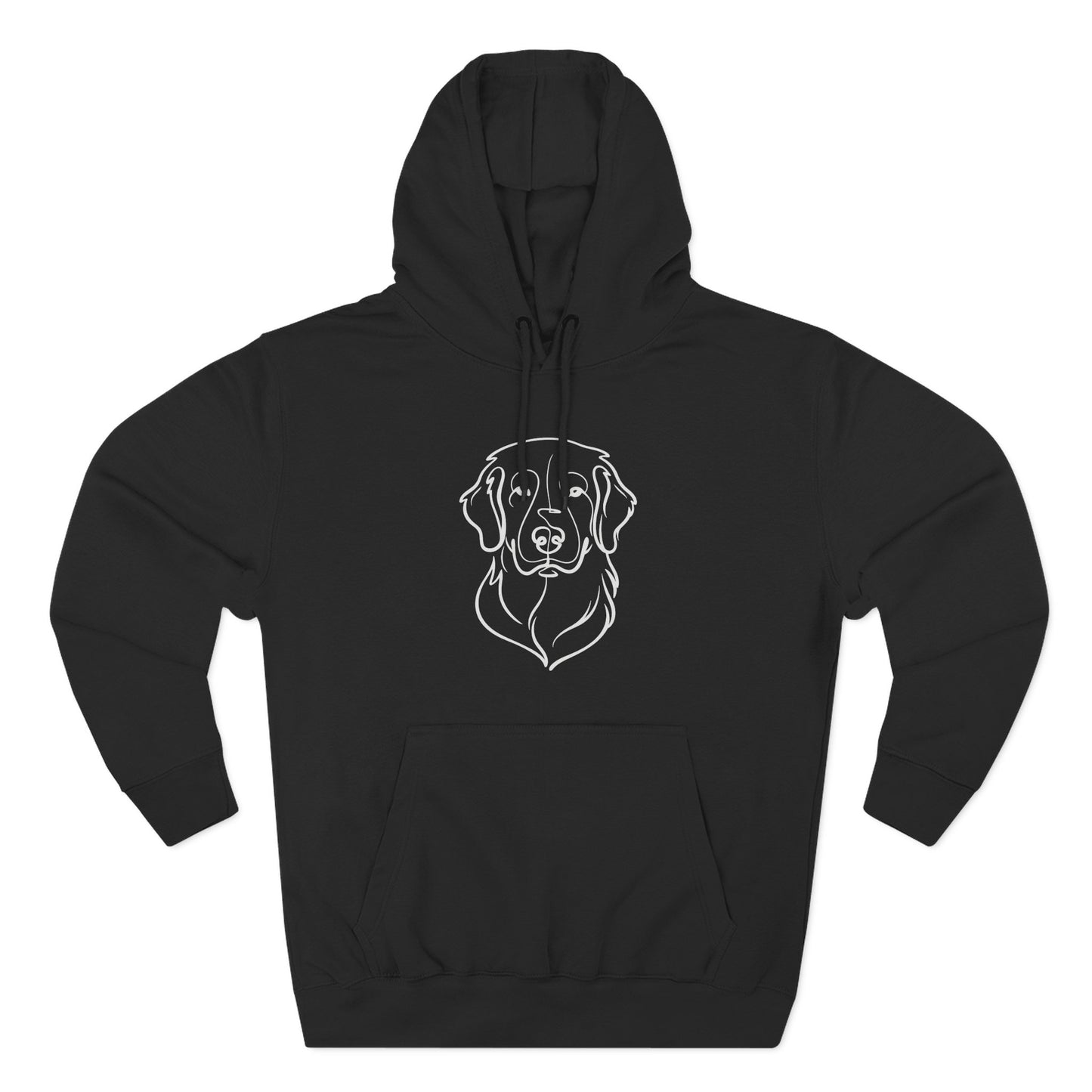 Line Art Three-Panel | Hoodie