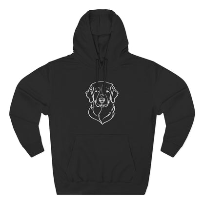 Line Art Three-Panel | Hoodie