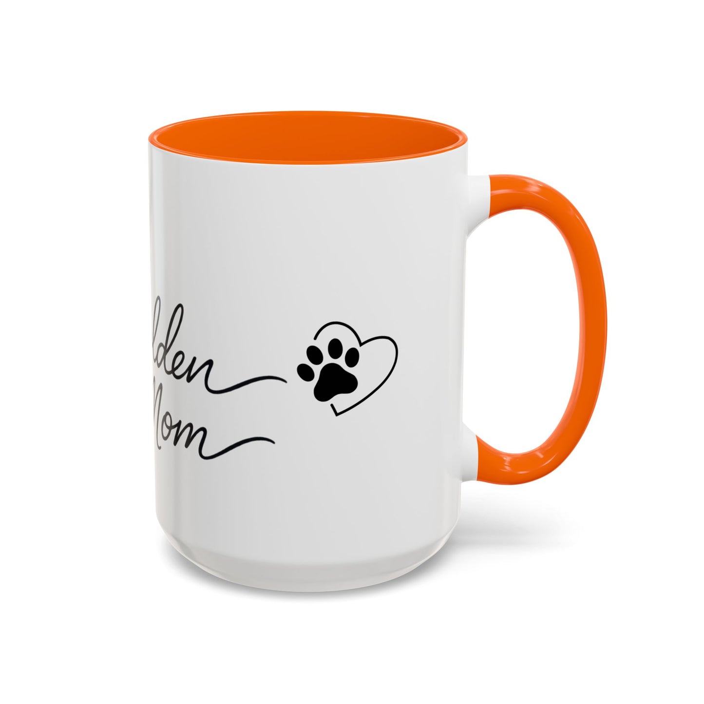 Golden Mom Script Paw | Mug