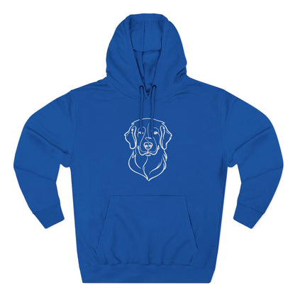 Line Art Three-Panel | Hoodie