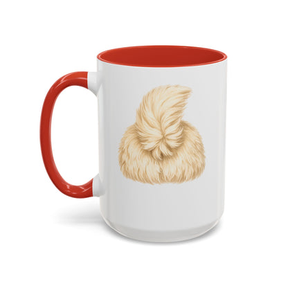 Personalized English Cream Golden Retriever Coffee Mug with Custom Dog Name (11oz & 15oz)
