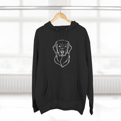 Line Art Three-Panel | Hoodie