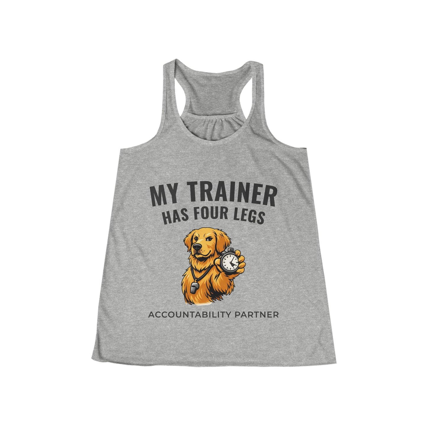 My Trainer Has Four Legs | Racerback Tank