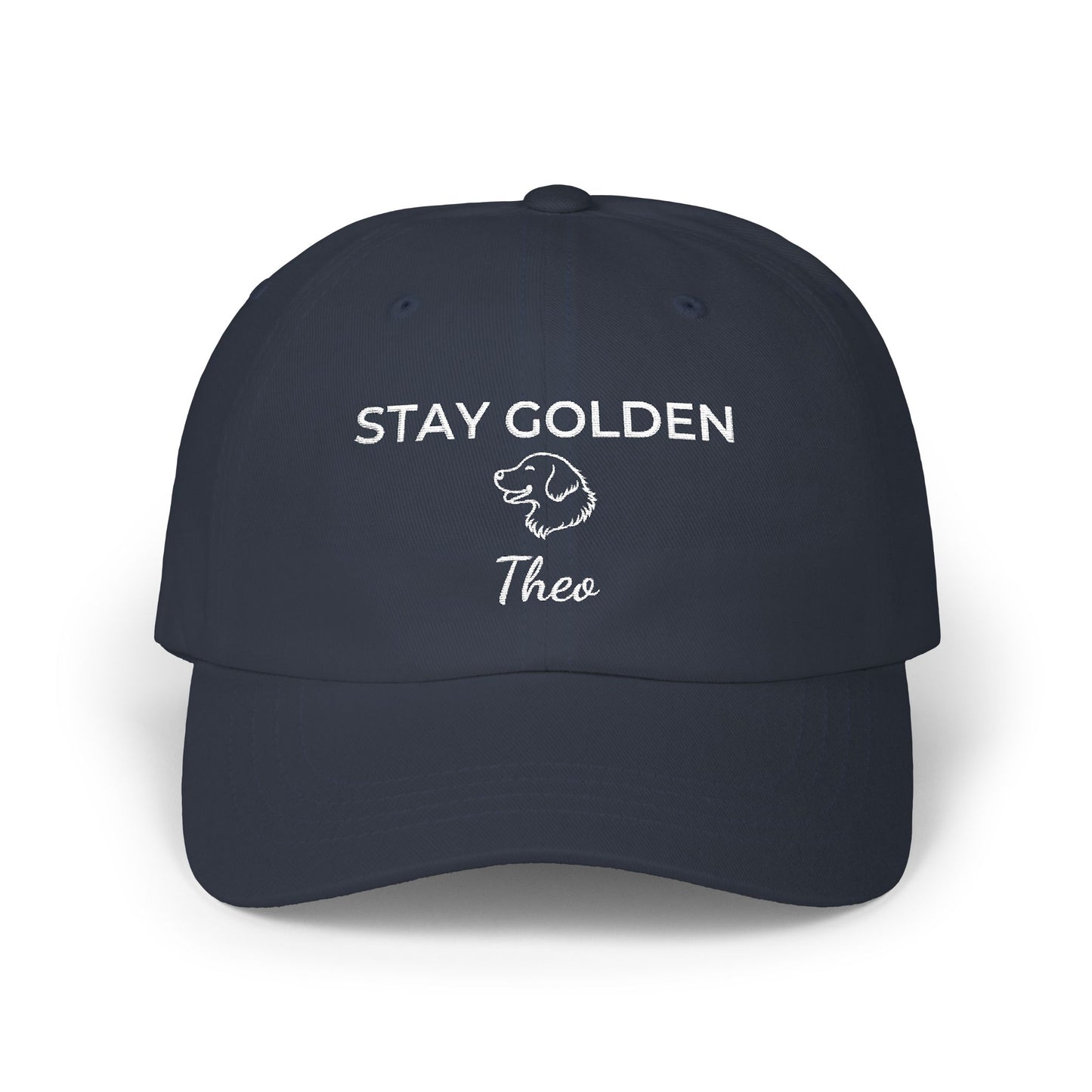Personalized Dad Hat – Named for Your Dog | Golden Retriever Gift