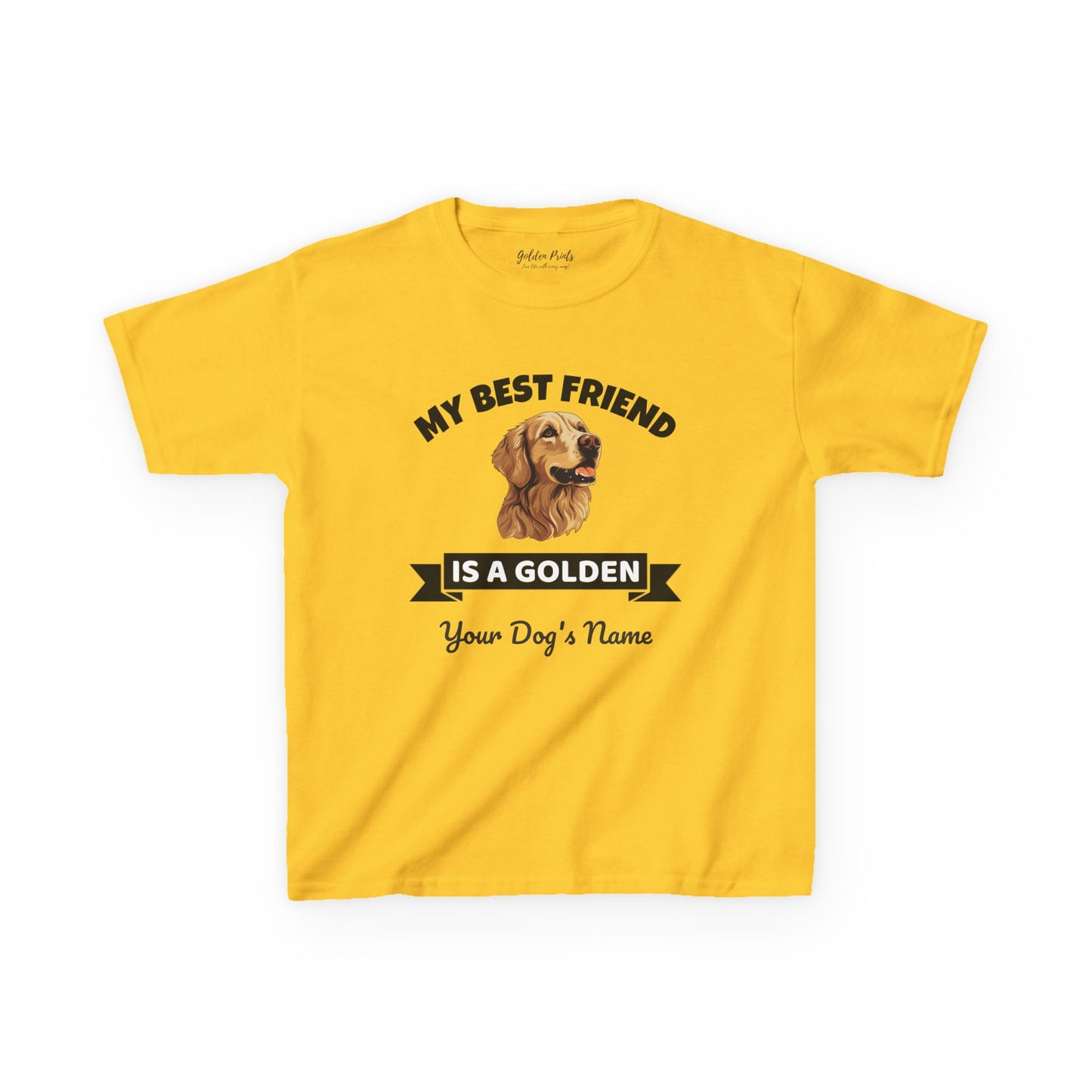 My Best Friend Is a Golden | Kids Tee