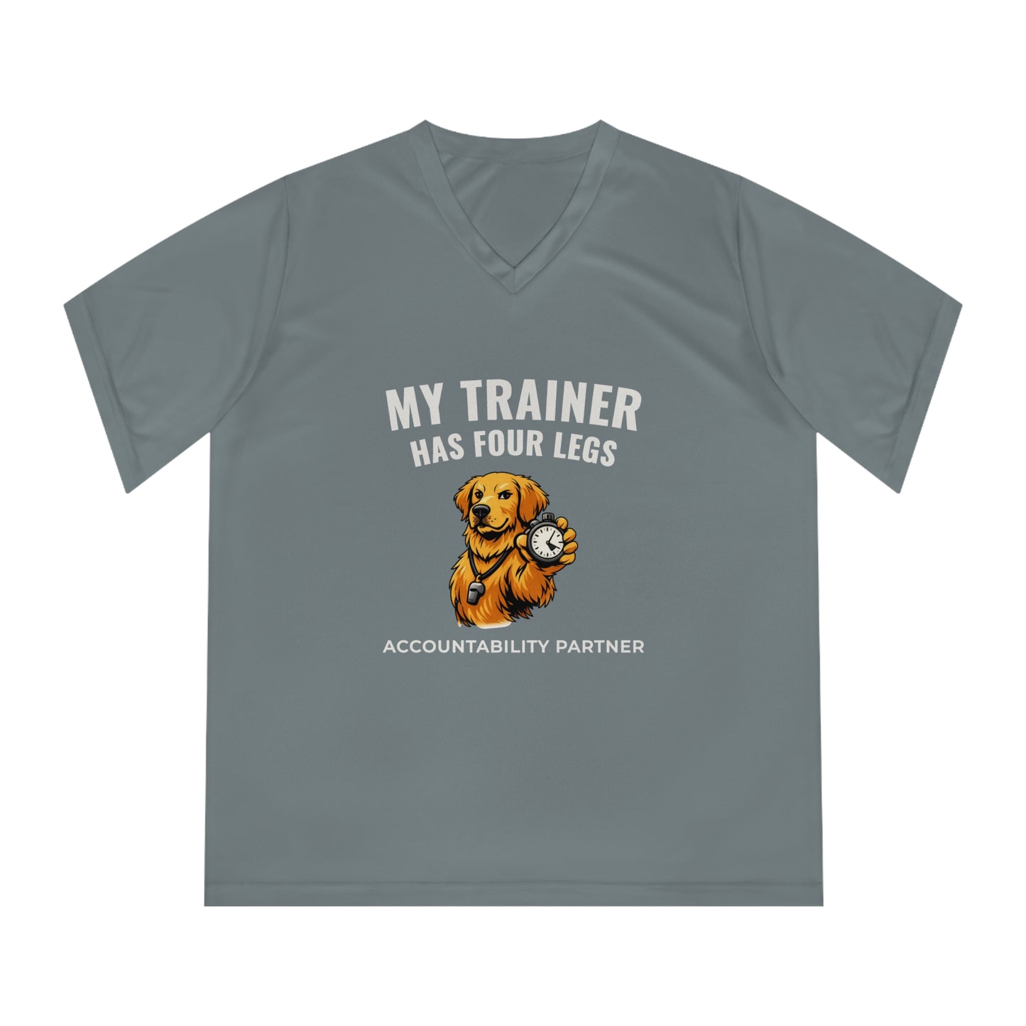 My Trainer Has Four Legs | V-Neck Tee