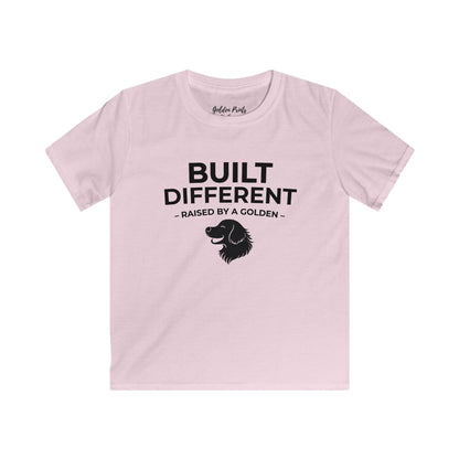 Built Different. Raised by a Golden | Youth Sweatshirt