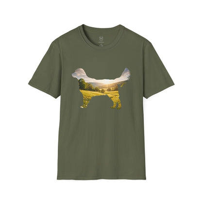 Sunrise Meadow Silhouette | T-Shirt