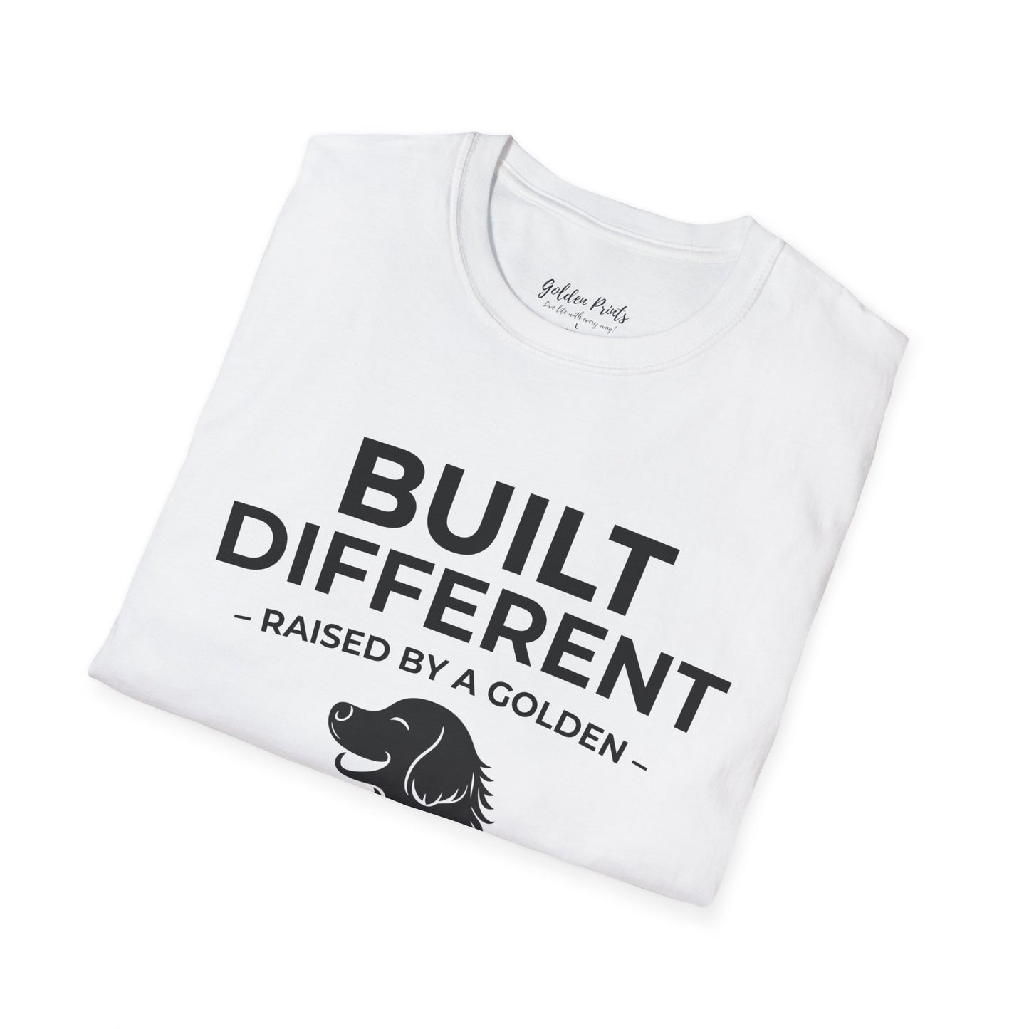 Built Different. Raised by a Golden | T-Shirt