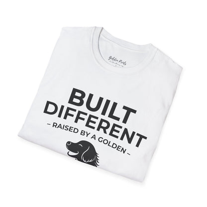 Built Different. Raised by a Golden | T-Shirt