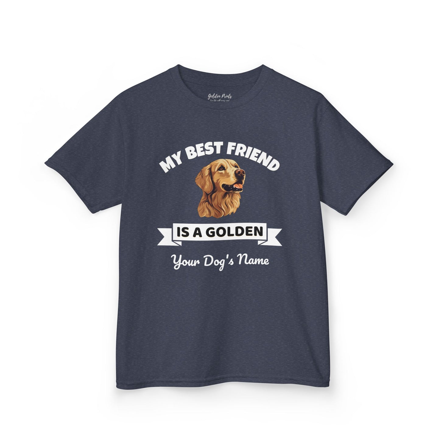 My Best Friend Is a Golden | Kids Tee