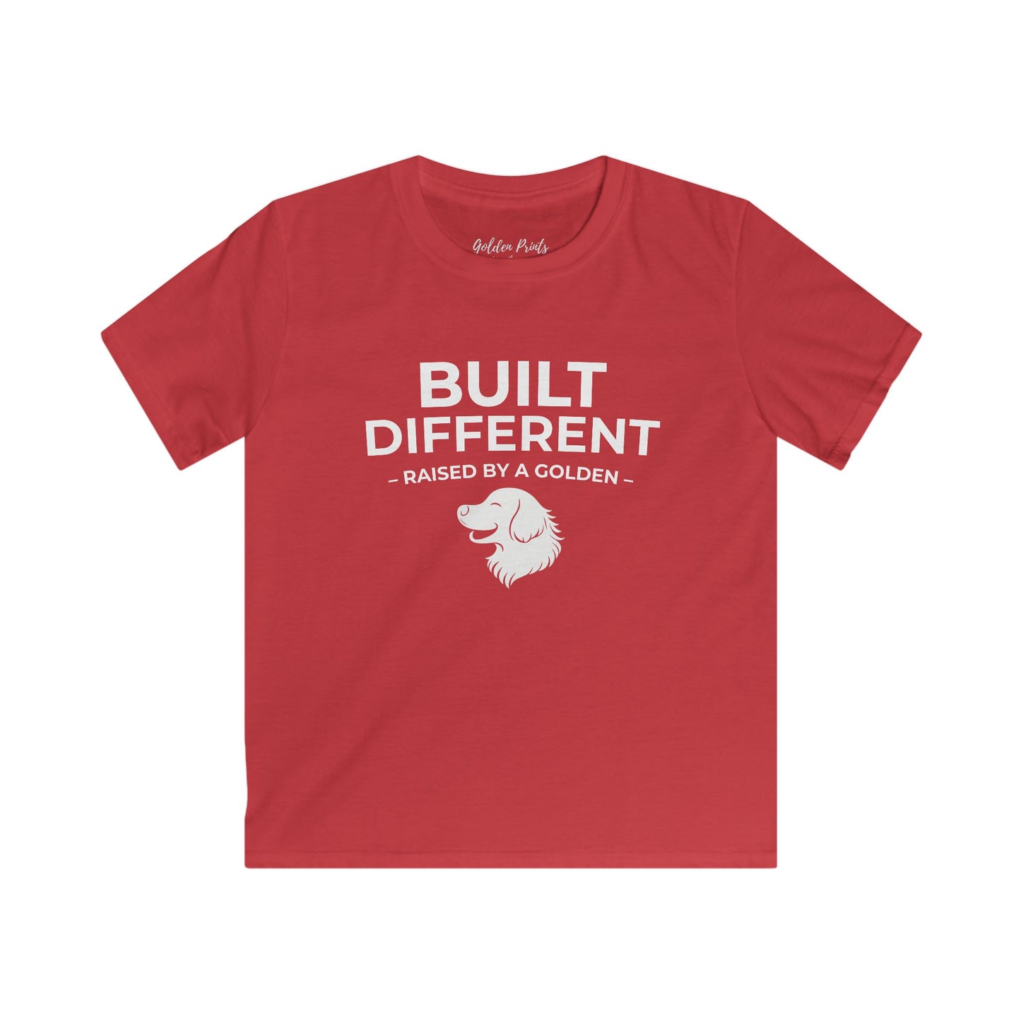 Built Different. Raised by a Golden | Youth Sweatshirt